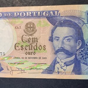 Lot 19 - Portugal 100 Escudos note