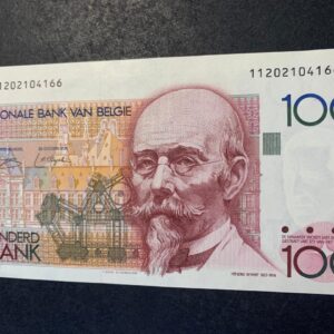 Lot 17 - Belgium 100 Franc note