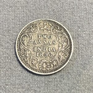 Lot 47 - India British 2 Annas 1896