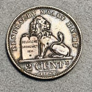 Lot 75 - Belgium 1910 2 cents