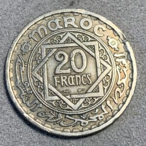 Lot 85 - Marocco 20 francs