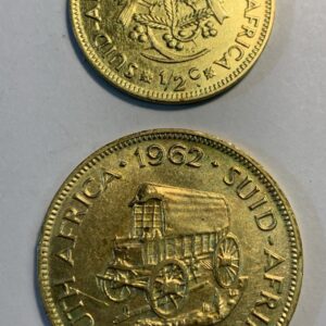 Lot 138 -1962 1/2 and 1 cent combo
