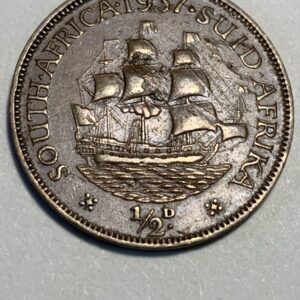 Lot 135 -1937 1/2 d Lamination Error