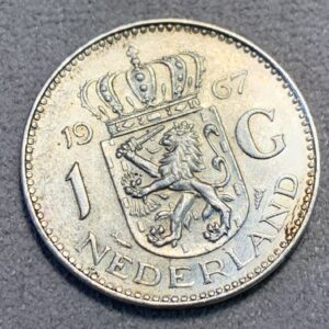 Lot 149 -Netherlands 1967 silver 1 gulden