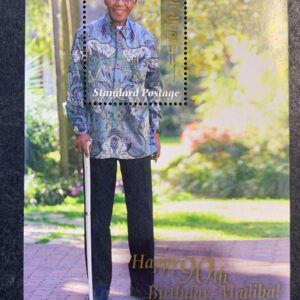 Lot 162 - Mandela Birthday stamp