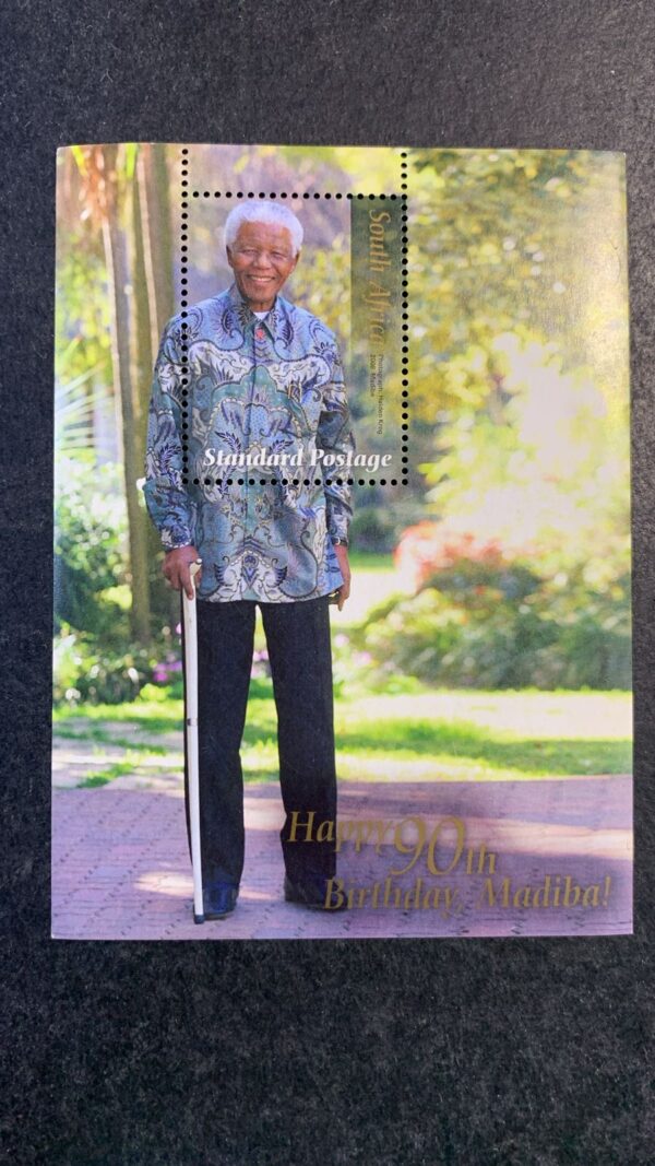 Lot 162 - Mandela Birthday stamp