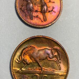 Lot 152 -1985 1 and 2 cent