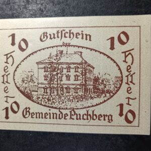 Lot 30 - 10 Heller Notgeld