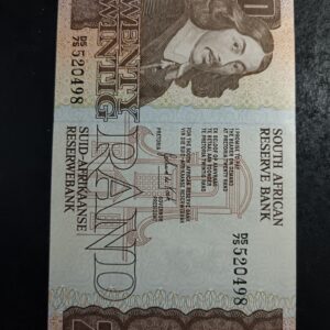 Lot 53 - Gerhard de Kock R20 note