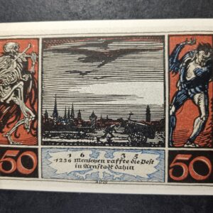 Lot 58 - 50 pfennig notgeld urnstadt