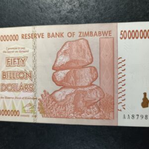 Lot 60 - Zimbabwe 50 billion dollars