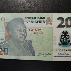 Lot 65 - Nigeria 20 naira
