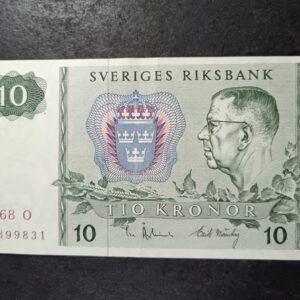Lot 74 - Sweden 10 Kronor 1968