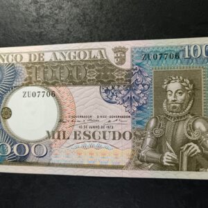 Lot 77 - Angola 1000 Escudos 1973