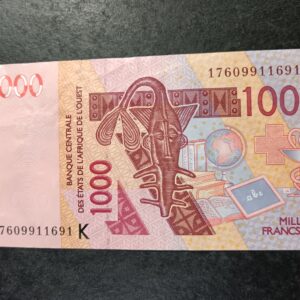 Lot 81 - Central African 1000 Francs