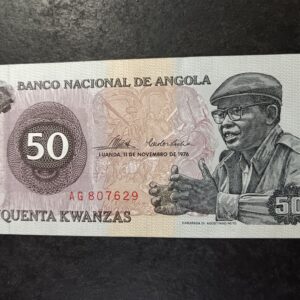 Lot 82 - Angola 50 Kwanzas 1976