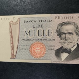 Lot 85 - Italy 1000 Lira