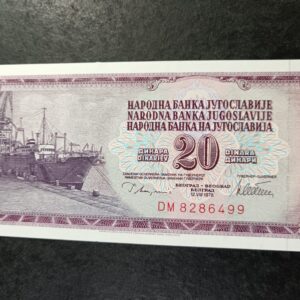 Lot 87 - Jugoslavia 20 Dinara 1978