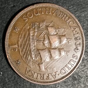 Lot 16. 1934 1 penny