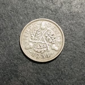 Lot 18. Great Britain 1934 3 pence
