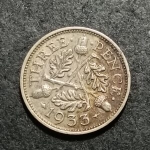 Lot 19. Great Britain 1933 3 pence