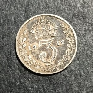 Lot 27. Great Britain 1917 3 pence