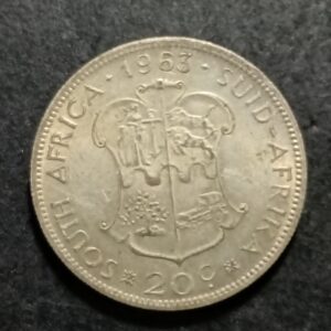 Lot 35. 1963 silver 20 cent