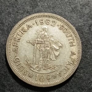 Lot 41. 1962 silver 10 cent