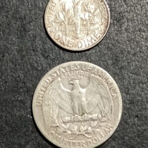 Lot 53. USA silver coins