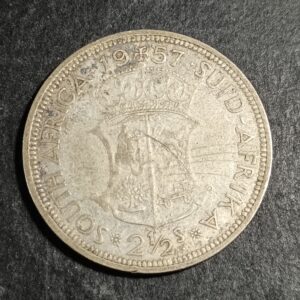 Lot 61. 1957 2 1/2 shilling