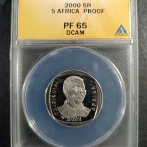 Lot 5 - Mandela 2000 proof R5