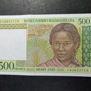 Lot 2 - Madagascar 500 Francs