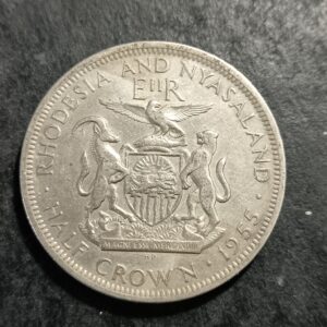 Lot 22 - Rhodesia & Nyasaland 1955 Half Crown