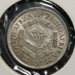 Lot 34 - 1942 6 pence