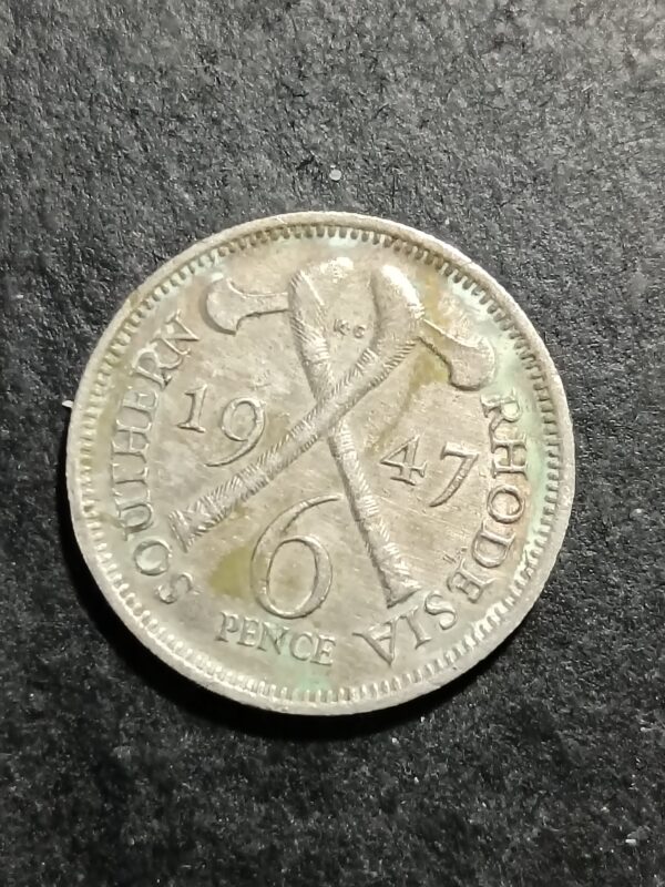 Lot 35 - Southern Rhodesia 1947 6 pence