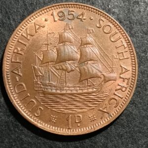 Lot 36 - 1954 1 penny