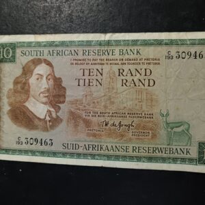 Lot 53 - TW de Jongh R10