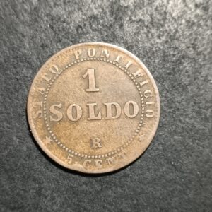 Lot 57 - Papal states 1 soldo 1867