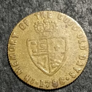 Lot 61 - 1788 good old days token