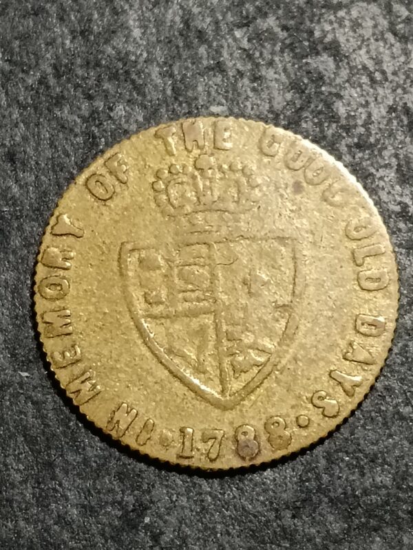 Lot 61 - 1788 good old days token