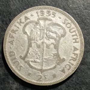 Lot 42 - 1955 2 shilling