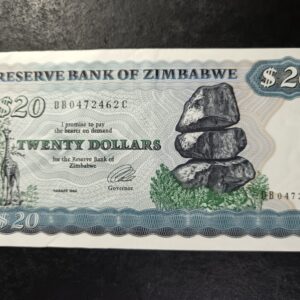 Lot 35 - Zimbabwe $20