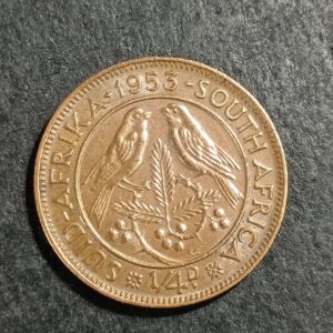 Lot 9 - 1953 1/4 penny