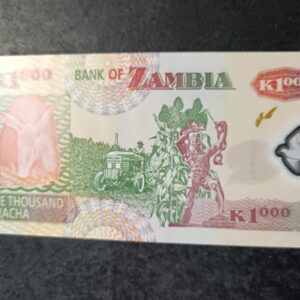 Lot 84 - Zambia 1000 kwacha