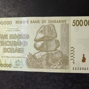 Lot 83 - Zimbabwe $500000
