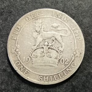 Lot 3 - British 1902 1 shilling