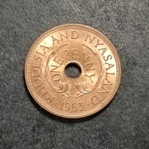 Lot 64 - Rhodesia & Nyasaland 1 penny