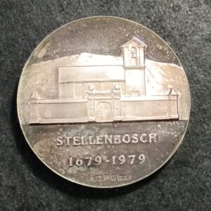 Lot 60 - Stellenbosch sterling silver medallion
