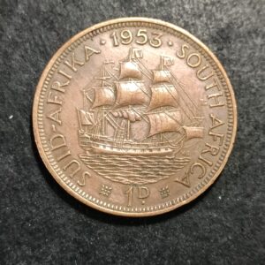 Lot 66 - 1953 1 penny