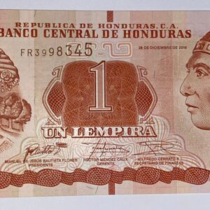 Lot 254 - Honduras 1 Lempira